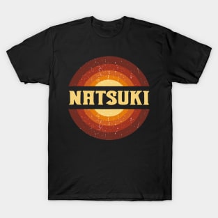 Vintage Proud Name Natsuki Anime Gifts Circle T-Shirt